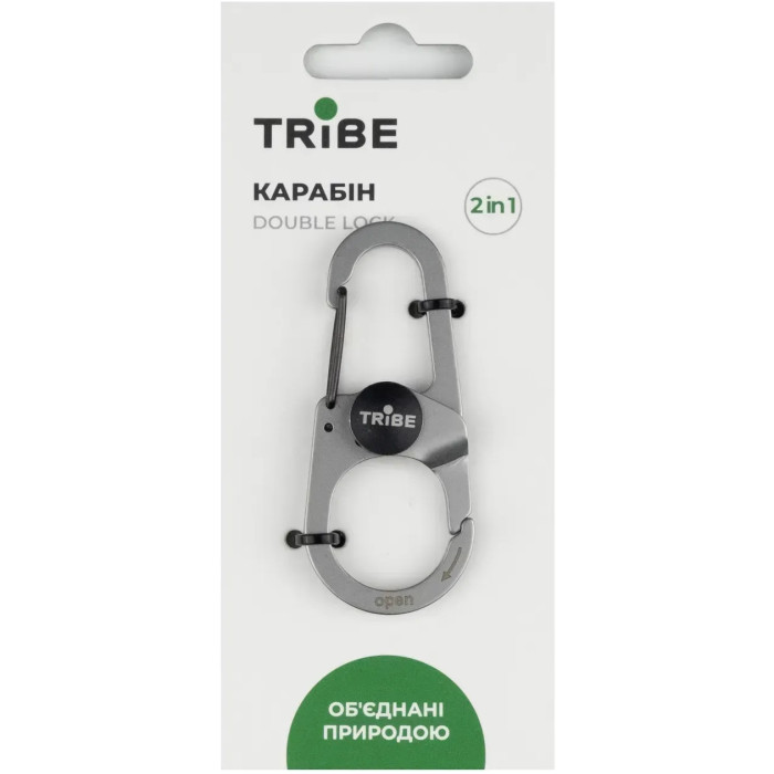 Карабін Tribe Double Lock (T-LB-0006-metal)