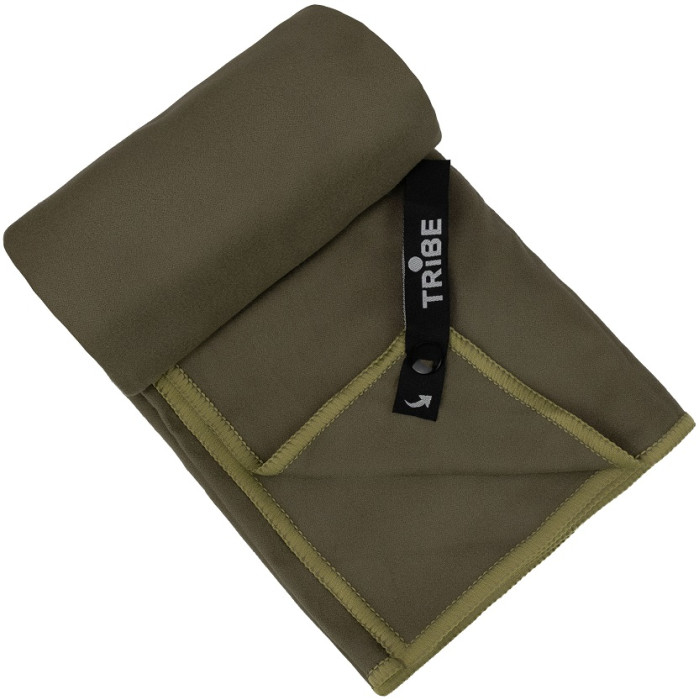 Рушник з мікрофібри Tribe Pocket Towel 90х180 см, army-green (T-LC-0001-2XL-army-green)