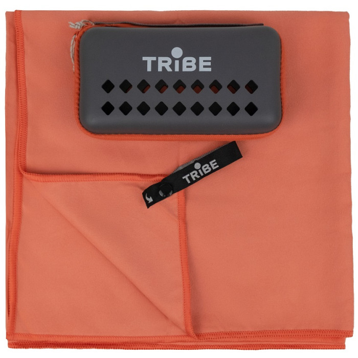 Рушник з мікрофібри Tribe Pocket Towel 40х80 см, brick-red (T-LC-0001-S-brick-red)