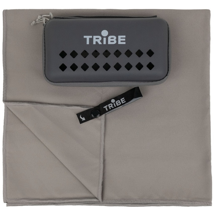 Рушник з мікрофібри Tribe Pocket Towel 60х120 см, grey (T-LC-0001-L-grey)