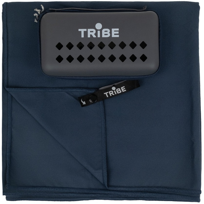 Рушник з мікрофібри Tribe Pocket Towel 75х150 см, navy (T-LC-0001-XL-navy)