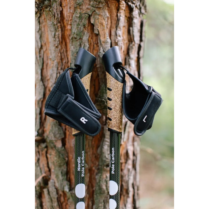 Палки для скандинавской ходьбы Tribe Nordic Pole Carbon (T-ME-0023-white)