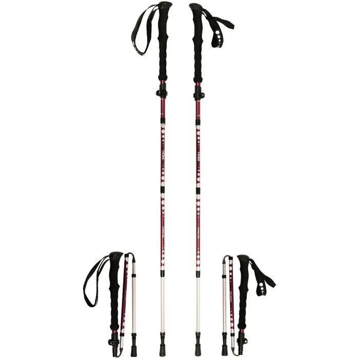 Треккинговые палки Tribe Z-Pole Alu (T-ME-0024-plum)