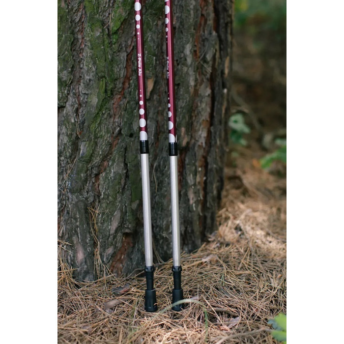 Треккинговые палки Tribe Z-Pole Alu (T-ME-0024-plum)