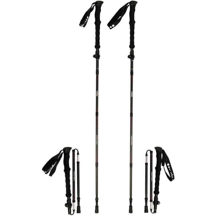 Треккинговые палки Tribe Z-Pole Carbon (T-ME-0025-plum)