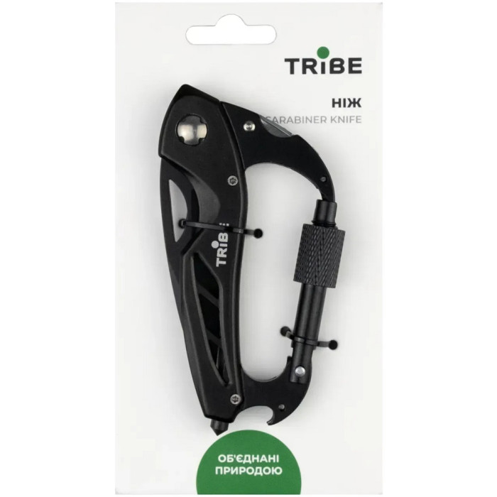 Нож Tribe Carabiner Knife (T-MG-0014-black)