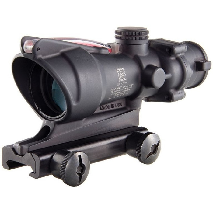 Приціл оптичний Trijicon ACOG 4x32 BAC Dual Illuminated Red Chevron .223/5.56 BDC (TA31F-100215)