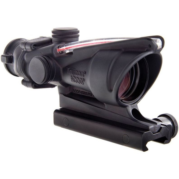 Приціл оптичний Trijicon ACOG 4x32 BAC Dual Illuminated Red Chevron .223/5.56 BDC (TA31F-100215)