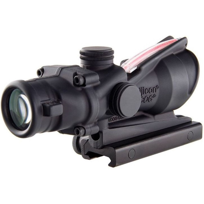 Приціл оптичний Trijicon ACOG 4x32 BAC Dual Illuminated Red Chevron .223/5.56 BDC (TA31F-100215)