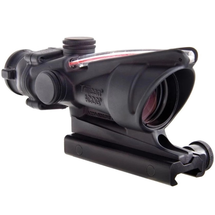 Приціл оптичний Trijicon ACOG 4x32 Dual Illuminated Red Chevron  BAC NS (TA31-D-100261)