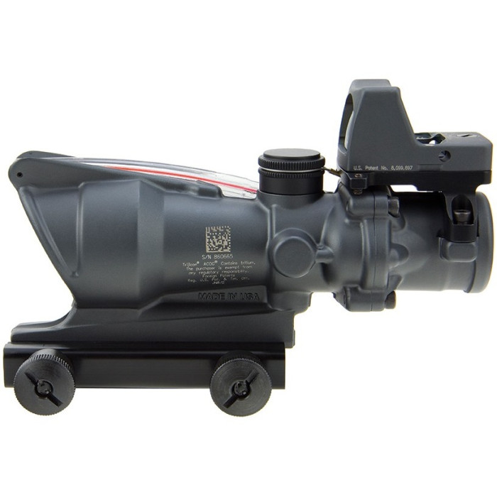 Комплект приціл оптичний і приціл коліматорний Trijicon ACOG 4x32 BAC + RMR 3.25 МОА Gray (TA31-D-100568)