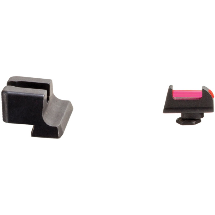 Мушка + цілик Trijicon Fiber Set Red для пістолетів Glock 9mm/.40 (крім MOS) (GL701-C-601023)