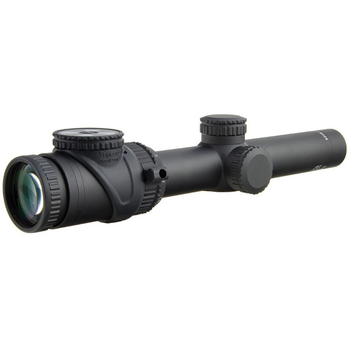 Приціл оптичний Trijicon AccuPoint 1-6x24 (30 mm) illum. BAC Red Triangle Tritium / Fiber Optics SFP (TR25-C-200090)