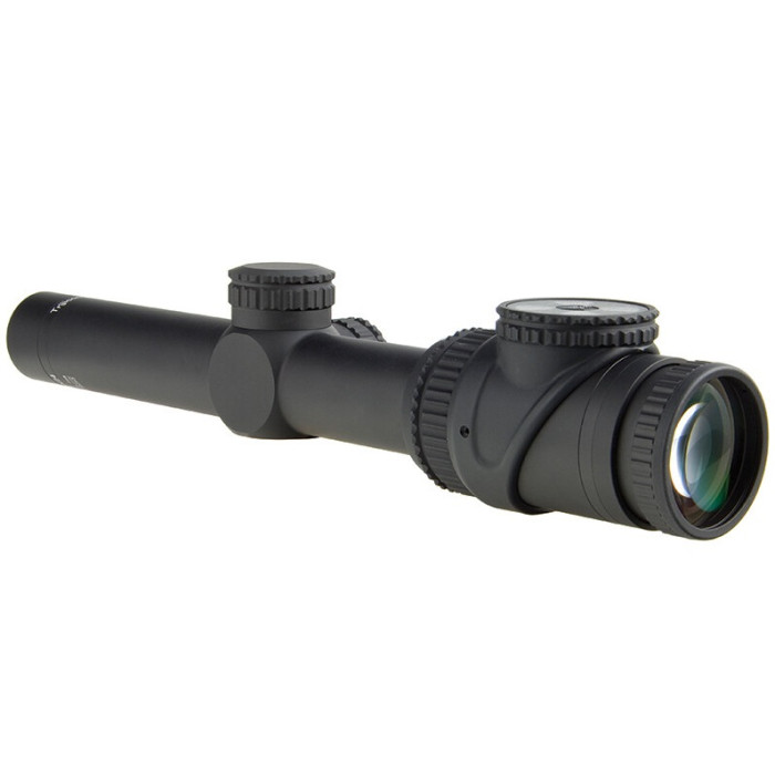 Приціл оптичний Trijicon AccuPoint 1-6x24 (30 mm) illum. BAC Red Triangle Tritium / Fiber Optics SFP (TR25-C-200090)