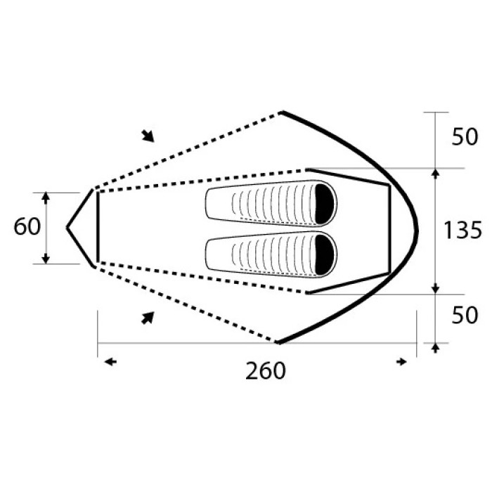 Намет Trimm Bivak sand (001.009.0059)