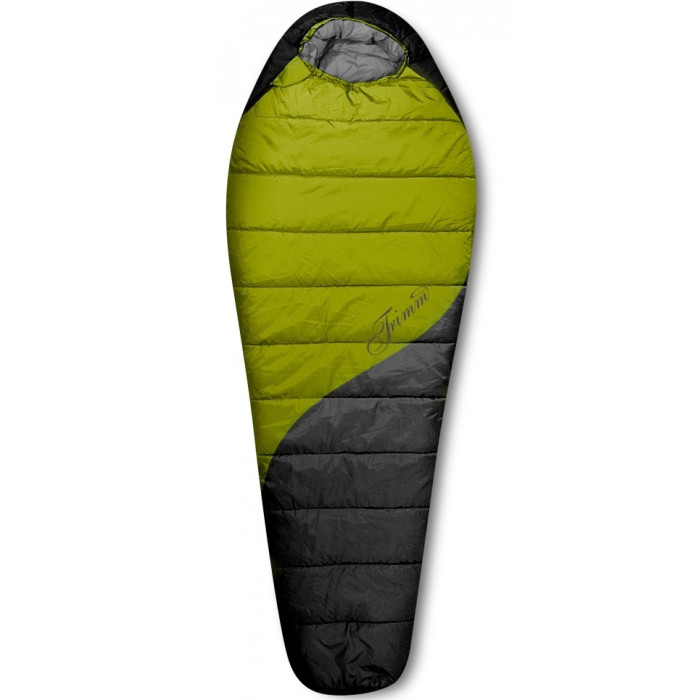 Спальний мішок дитячий Trimm Balance JR. kiwi green/dark grey - 150 cm Right Zip (001.009.0142)