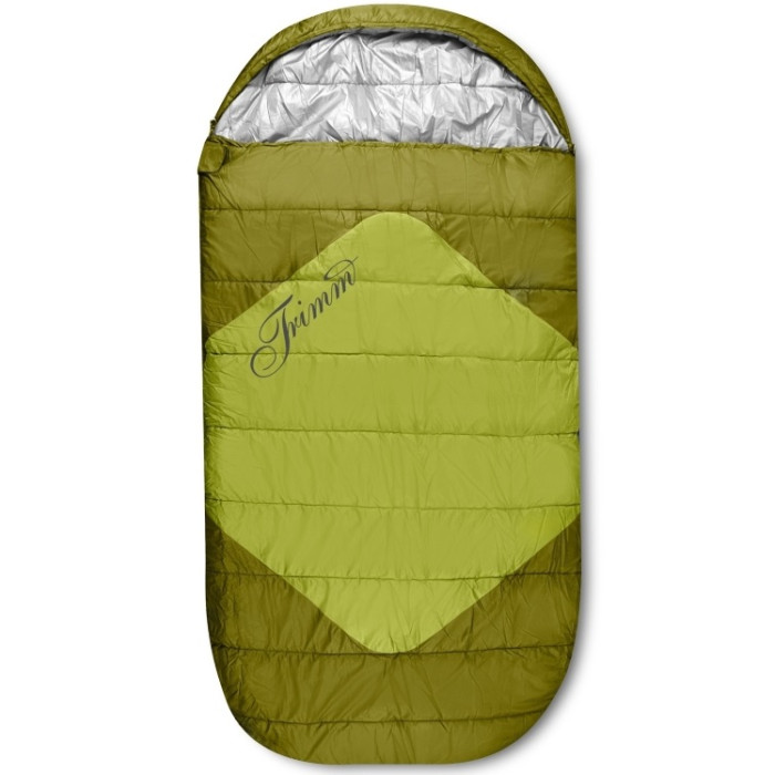 Спальний мішок Trimm Divan kiwi green/mid. green - 195 cm Right Zip (001.009.0172)