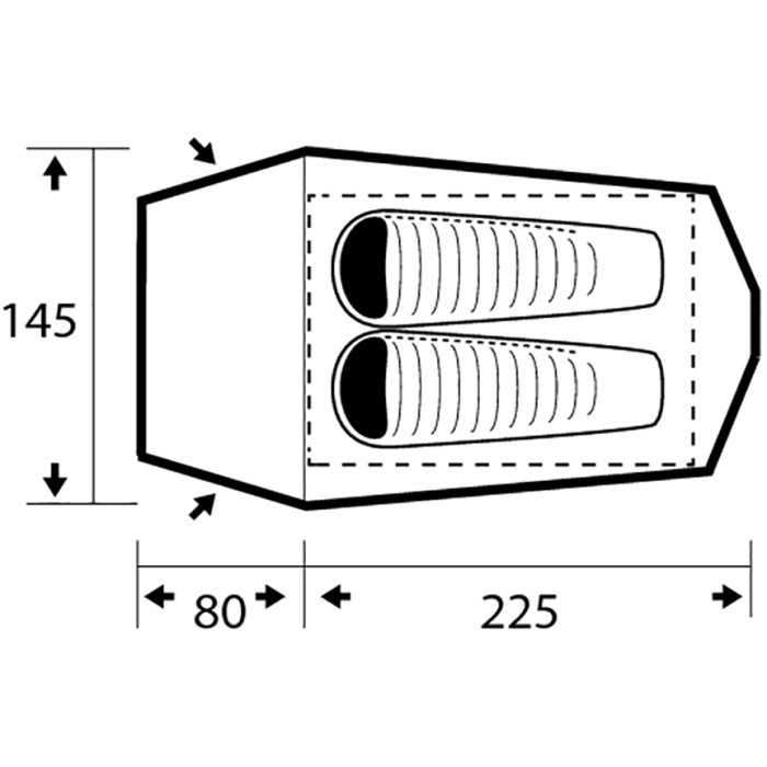 Намет Trimm Spark sand (001.009.0446)