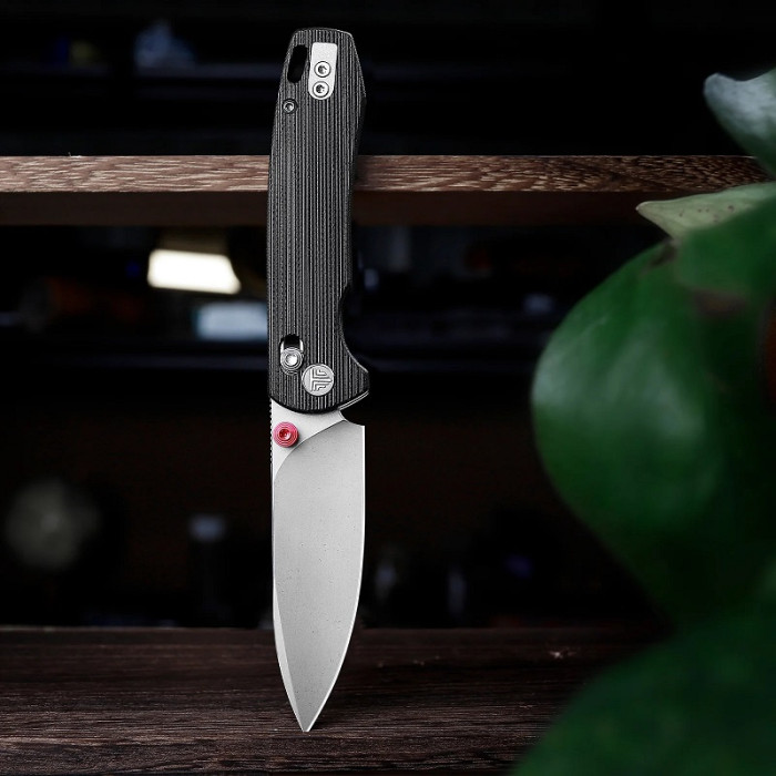 Нож складной Trivisa Dragonfly-B, черный, 14C28N, G10 (JM03-BG-14)