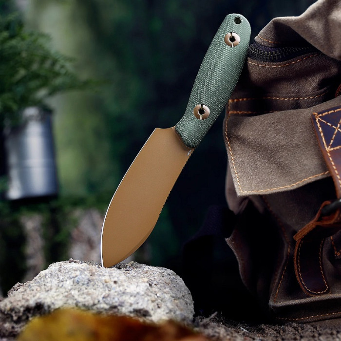 Нож Trivisa Aubergine-GM, зеленый, 14C28N, G10 (JM05-GM-14)