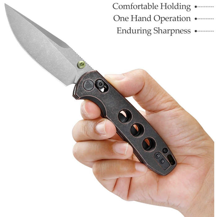 Нож складной Trivisa Butterfly-CU, медь,14C28N (JM06-CU-14)