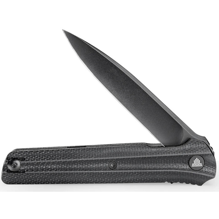 Нож складной Trivisa Seagull-B, черный, 14C28N, микарта (TY28-BM-14)