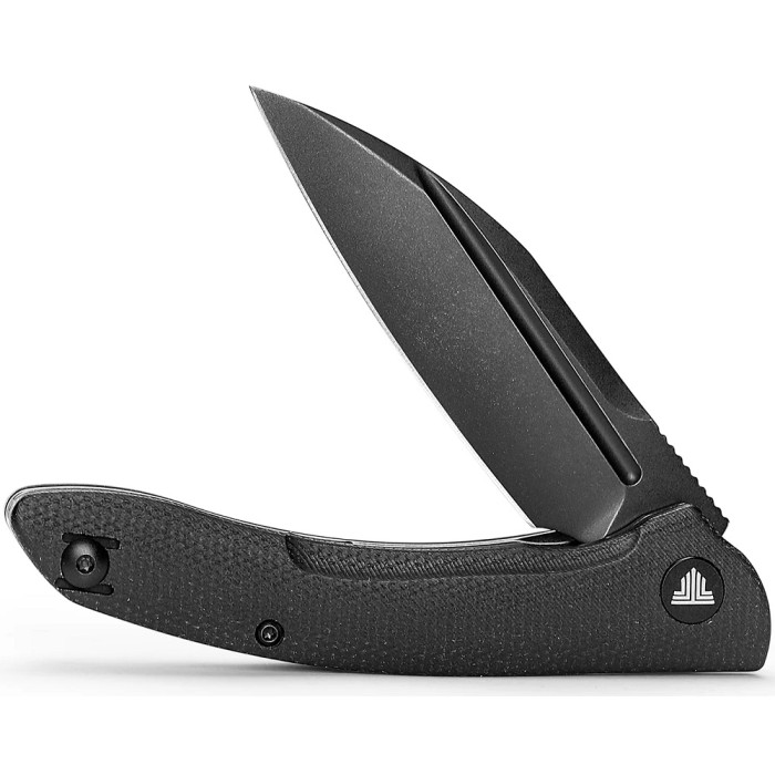 Нож складной Trivisa Cuckoo-BM, черный, 14C28N, микарта (TY30-BM-14)