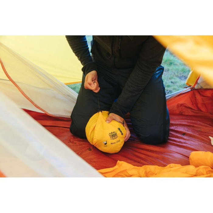 Спальник Turbat NOX 250 grey/cheddar orange - 195 cm (012.005.0395)