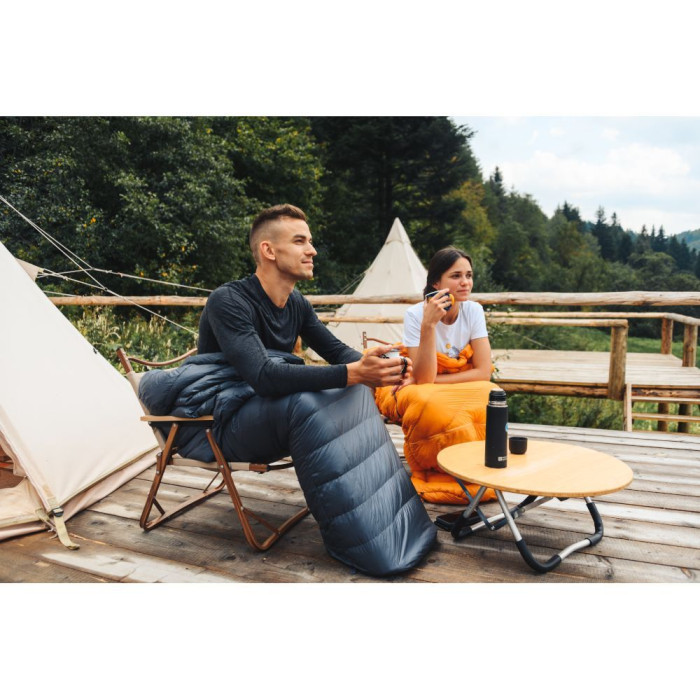 Спальник Turbat NOX 250 grey/cheddar orange - 195 cm (012.005.0395)