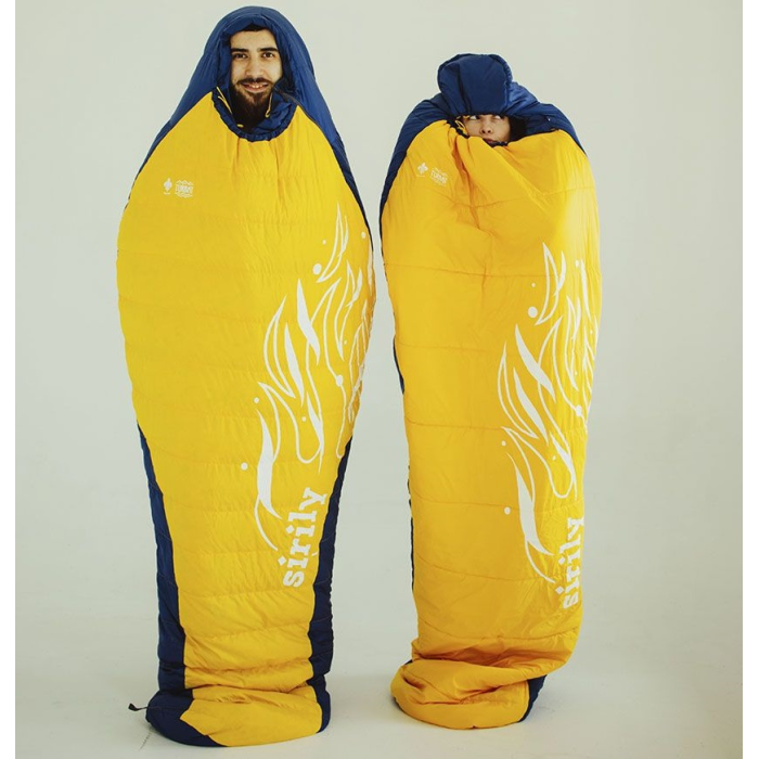 Спальний мішок Turbat Sirily Wool blue/yellow - 185 cm (012.005.0427)
