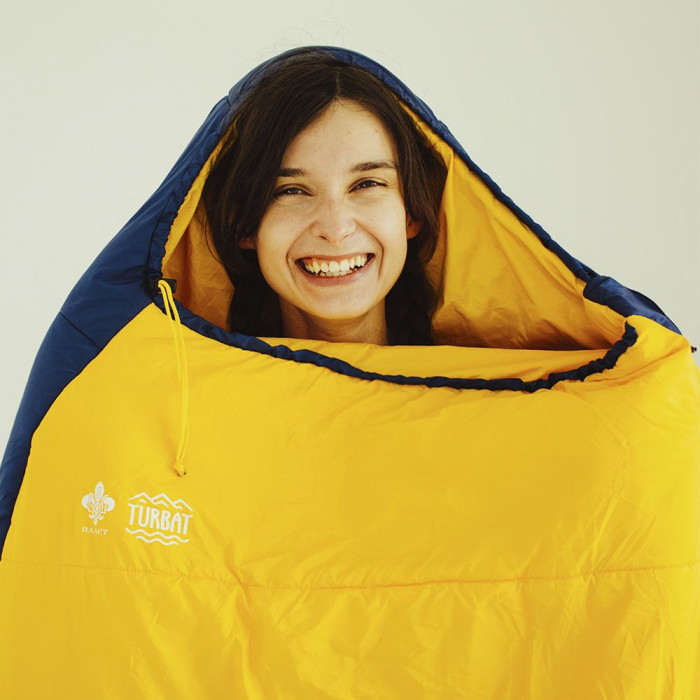 Спальний мішок Turbat Sirily Wool blue/yellow - 185 cm (012.005.0427)