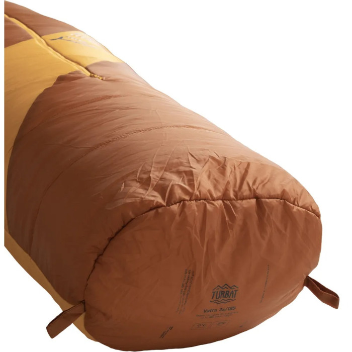 Спальник Turbat Vatra 3S cinnamon stick/orange - 185 cm (012.005.0458)