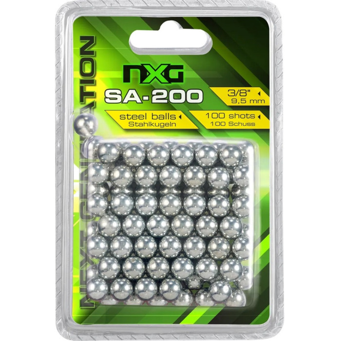 Стальные шарики для рогатки Umarex NXG SA-200 Steel (2.2415)