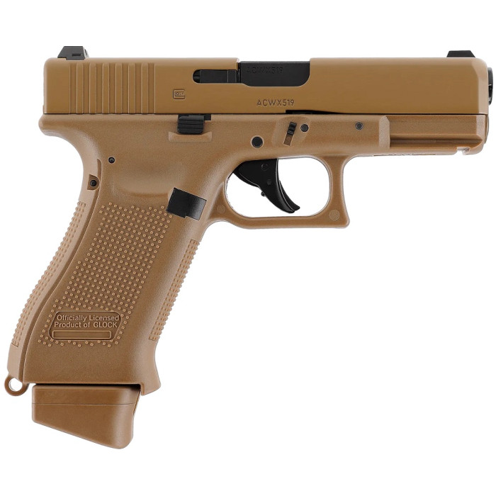 Пневматический страйкбольный пистолет Umarex Glock 19X, кал. 6 мм (2.6435)