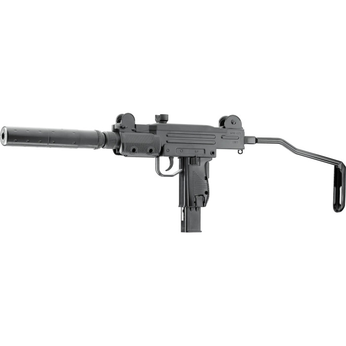 Пневматичний пістолет-кулемет Umarex IWI Mini UZI CO2 Blowback кал. 4,5 мм (5.8141)