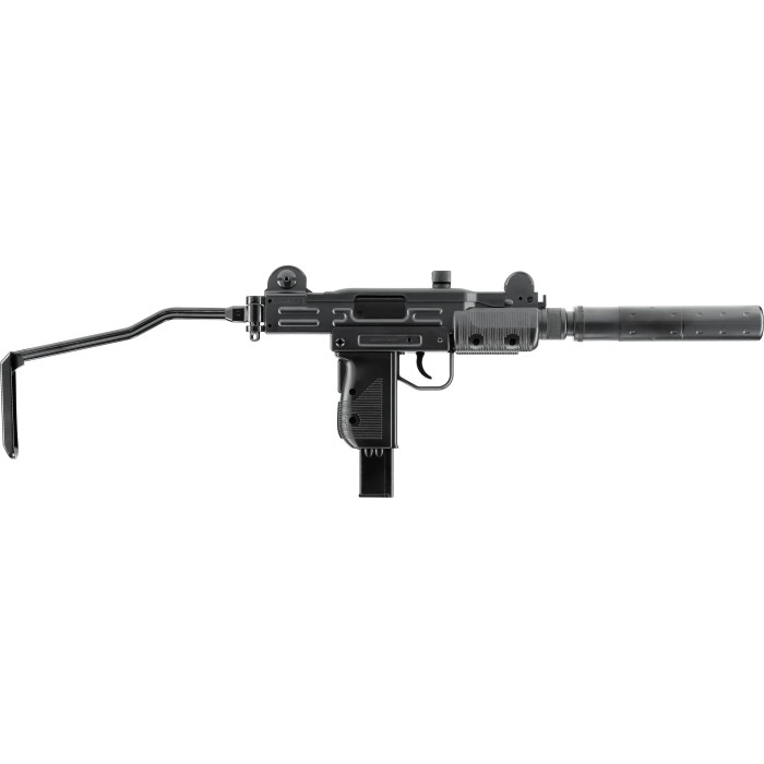 Пневматичний пістолет-кулемет Umarex IWI Mini UZI CO2 Blowback кал. 4,5 мм (5.8141)