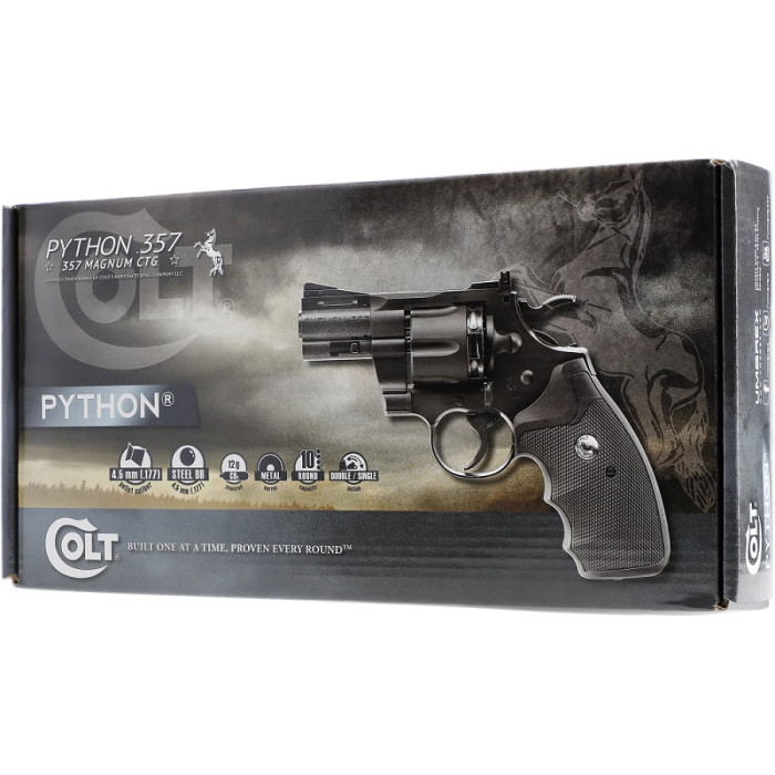 Пневматичний револьвер Umarex Colt Python 2.5" кал. 4,5 мм (5.8147)
