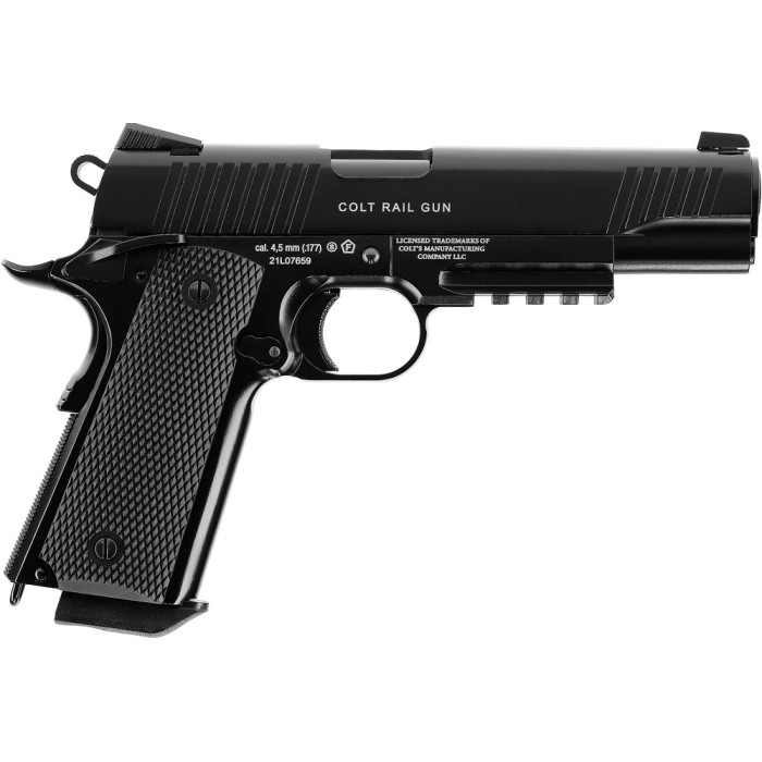 Пневматичний пістолет Umarex Colt M45 CQBP Blowback кал. 4,5 мм (5.8176)