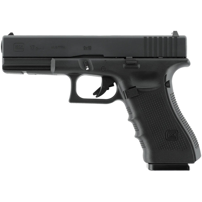 Пневматический пистолет Umarex Glock 17 Gen4 Blowback кал. 4,5 мм (с затворной задержкой) (5.8364)