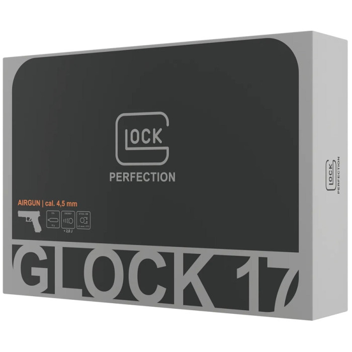 Пневматический пистолет Umarex Glock 17 Gen4 Blowback кал. 4,5 мм (с затворной задержкой) (5.8364)