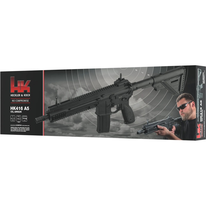 Пневматическая винтовка Umarex Heckler&Koch HK416 A5 BLK кал. 4,5мм (5.8405X)