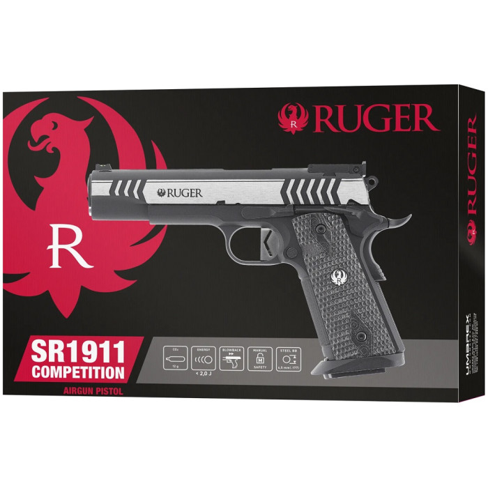 Пневматичний пістолет Umarex Ruger SR1911 Competition кал. 4,5 мм (5.8407)
