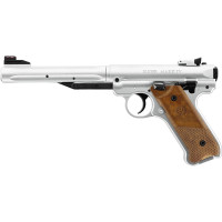 Пневматический пистолет Umarex Ruger Mark IV Stainless кал. 4,5 мм (5.8413)