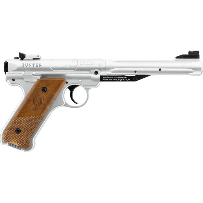 Пневматичний пістолет Umarex Ruger Mark IV Stainless кал. 4,5 мм (5.8413)