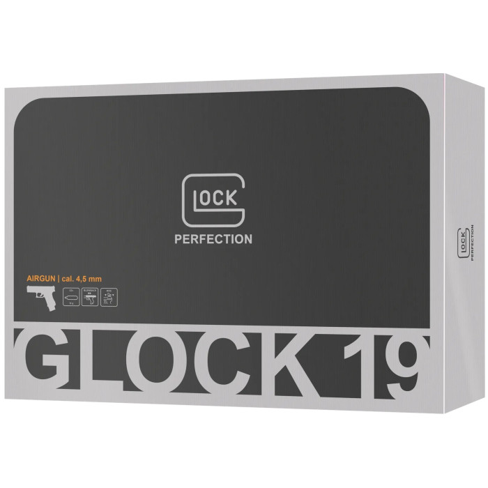 Пневматический пистолет Umarex Glock 19 Gen5 MOS кал. 4,5 мм (5.8460)