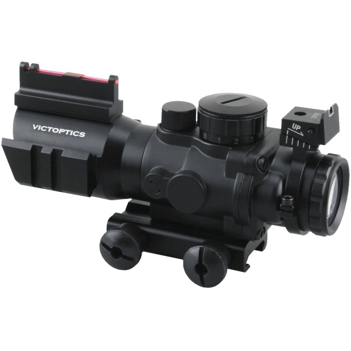 Приціл оптичний Vector Optics C1 4x32 Red, Green, Blue Chevron (OPSL12)