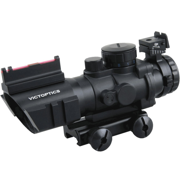 Приціл оптичний Vector Optics C1 4x32 Red, Green, Blue Chevron (OPSL12)