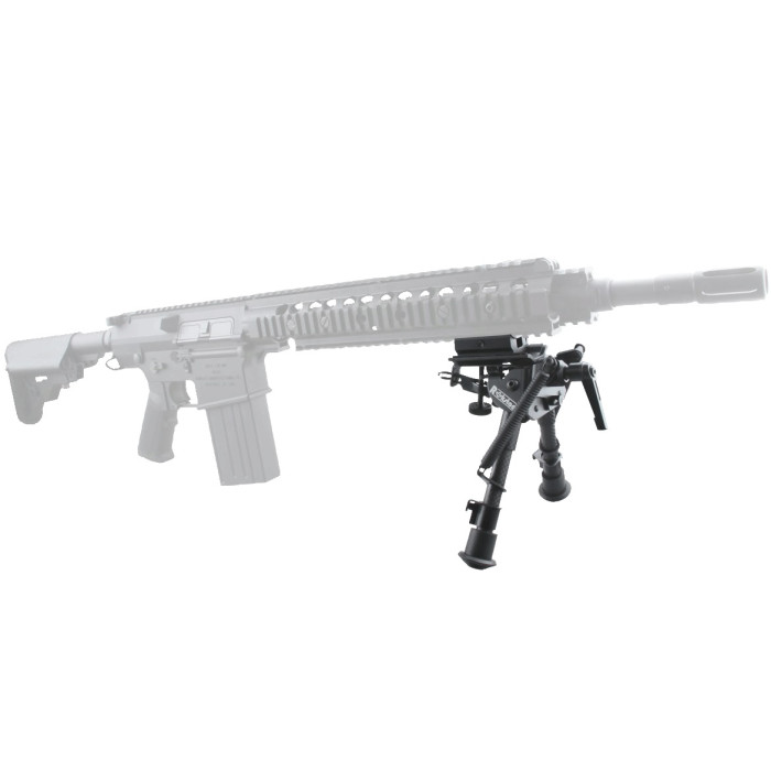 Сошки Vector Optics Carbon Fiber 6-9" Swivel Spring Bipod (RSCFS-06)