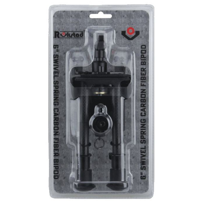 Сошки Vector Optics Carbon Fiber 6-9" Swivel Spring Bipod (RSCFS-06)