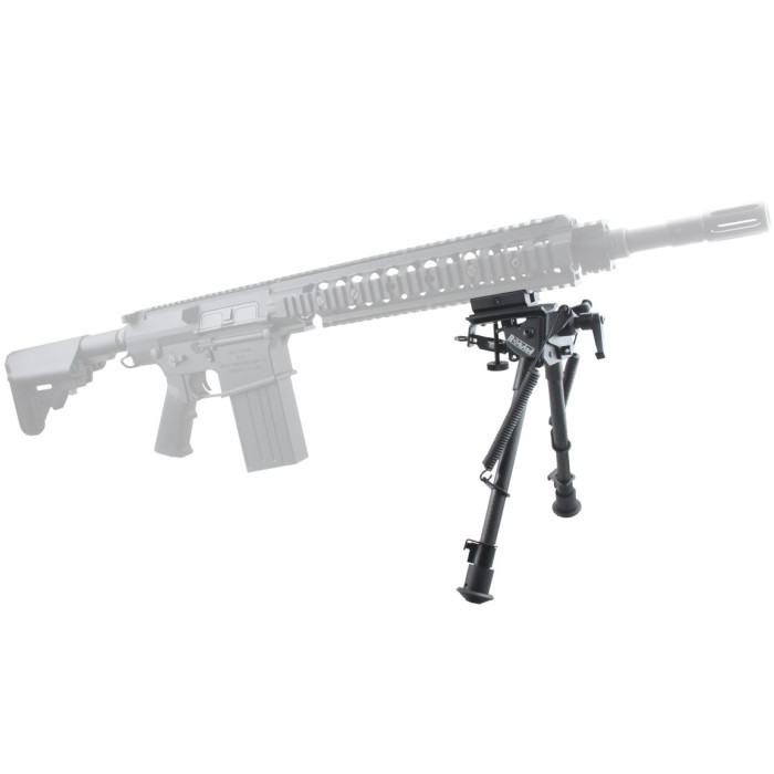 Сошки Vector Optics Carbon Fiber 9-13.5" Swivel Spring Bipod (RSCFS-09)